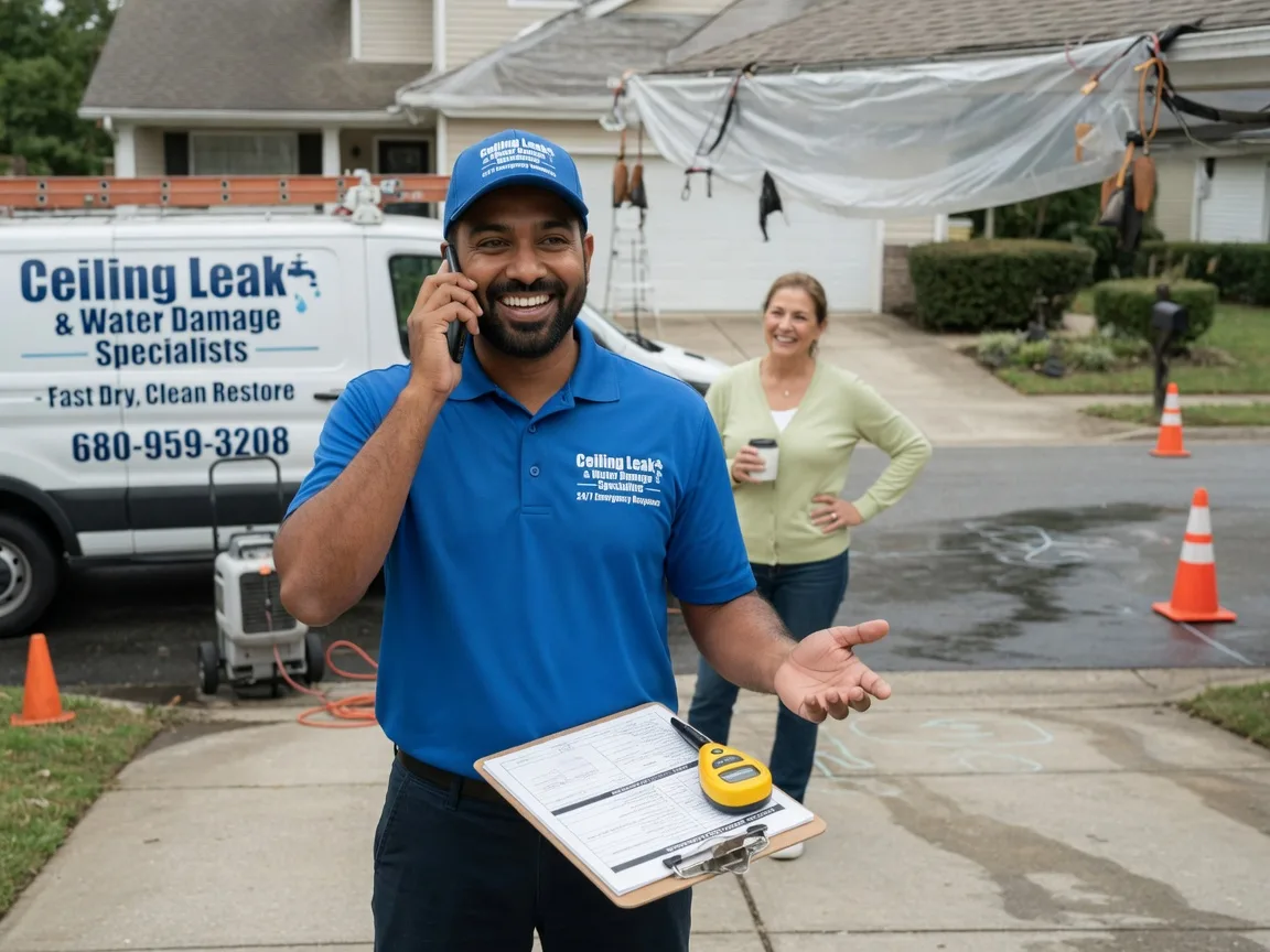 Ceiling Leak Cleanup Salemburg, NC FAQs