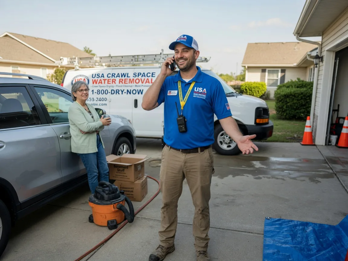 Crawl Space Water Removal Salemburg, NC FAQs